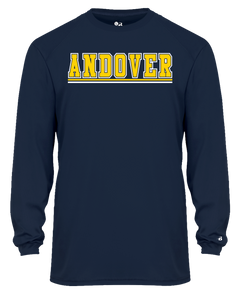 AHS Long Sleeve Dri-Fit Navy Tee