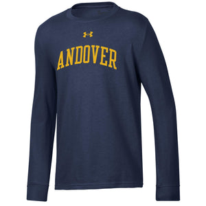 NEW! AHS Youth Under Armour Long Sleeve Navy Tee