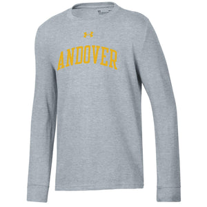 AHS Youth Under Armour Long Sleeve Grey Tee