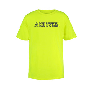 Andover Youth  Electric Yellow Tee