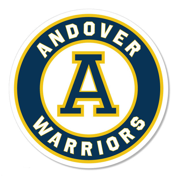 Andover Warriors Car Magnet