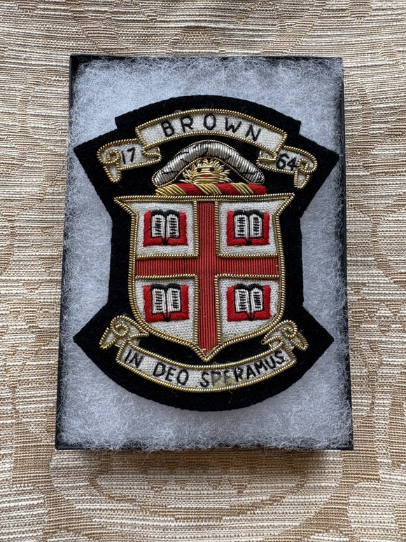 Brown University Vintage Bullion Blazer Patch