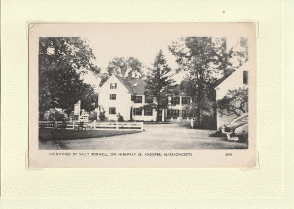 Fieldstones on Highway 28 Postcard Note Card