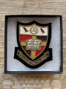 Holy Cross Vintage Bullion Blazer Patch