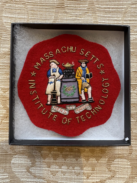 MIT Massachusetts Institute of Technology Vintage Bullion Blazer Patch