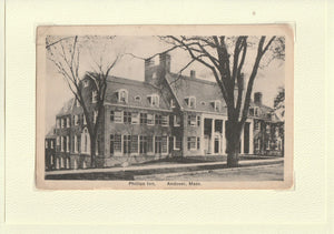 Phillips Inn, Andover, Mass. Postcard Note Card