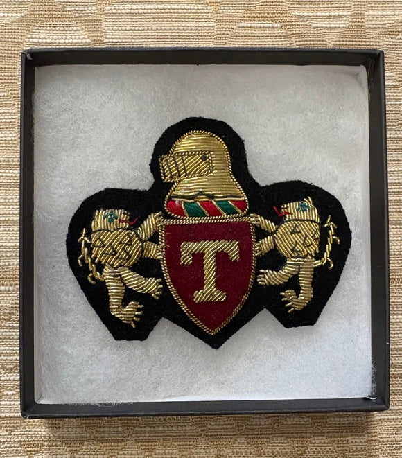 T-Crest Vintage Bullion Blazer Patch