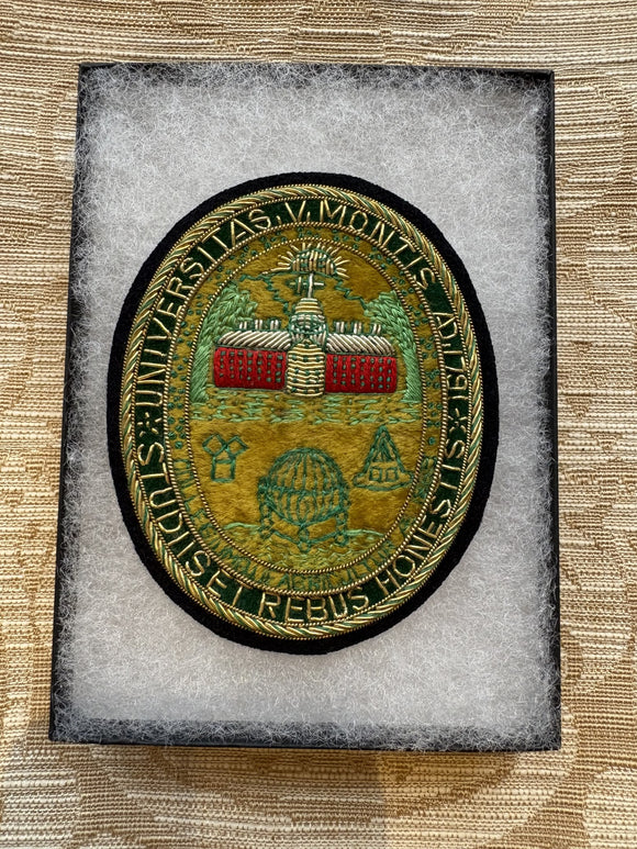 University of Vermont Vintage Bullion Blazer Patch