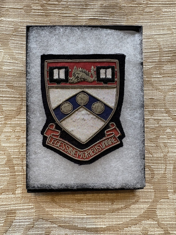 University of Pennsylvania Vintage Bullion Blazer Patch