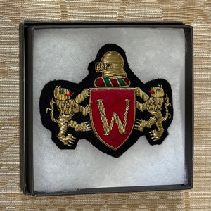 W-Crest Vintage Bullion Blazer Patch